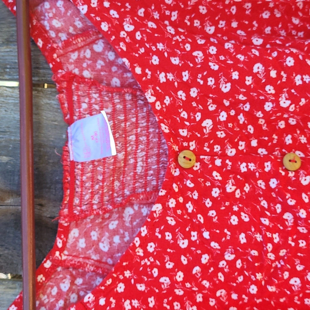 Floral summer top - Picture 3 of 4